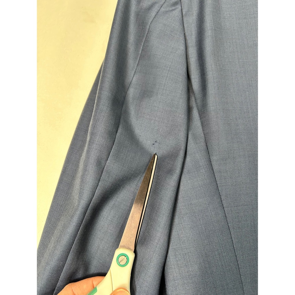 Peter Millar 100% Wool Button Blazer Sport Coat Made in Canada Notch Lapel 44T - Picture 15 of 16